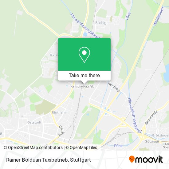Rainer Bolduan Taxibetrieb map
