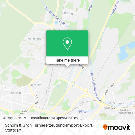 Карта Schorn & Groh Furniererzeugung-Import-Export