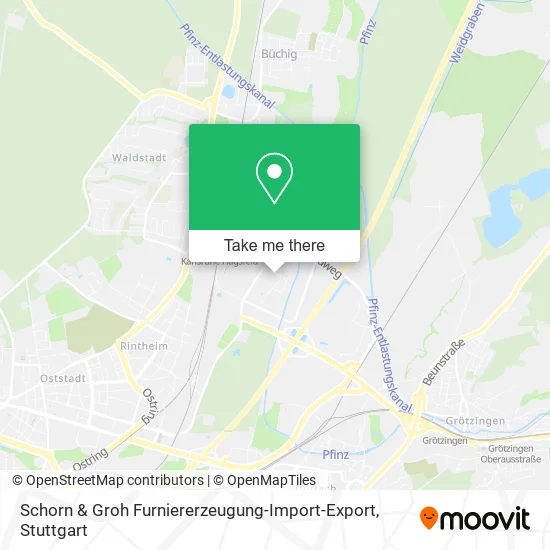Карта Schorn & Groh Furniererzeugung-Import-Export