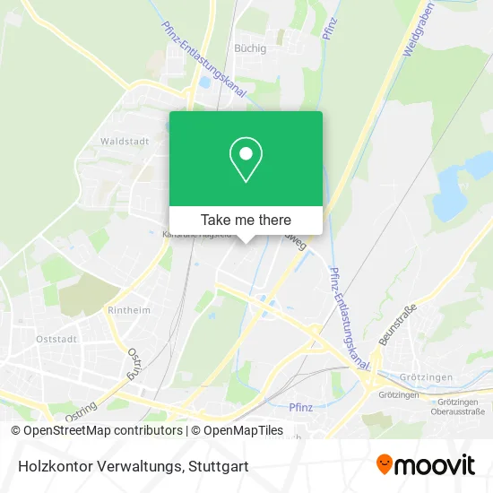 Карта Holzkontor Verwaltungs