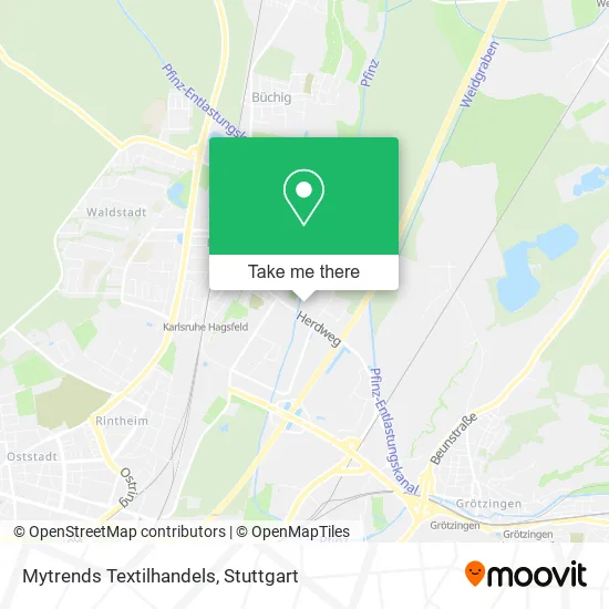Mytrends Textilhandels map