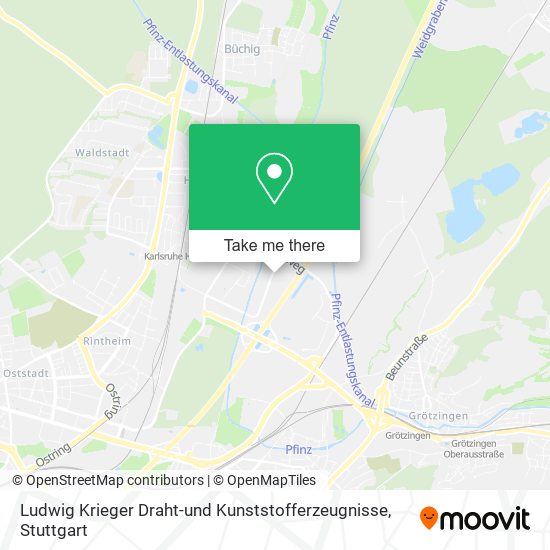 Ludwig Krieger Draht-und Kunststofferzeugnisse map