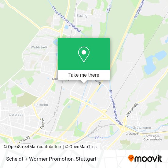 Карта Scheidt + Wormer Promotion