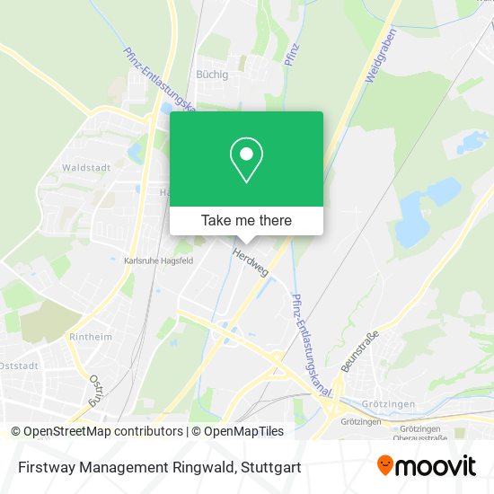 Firstway Management Ringwald map