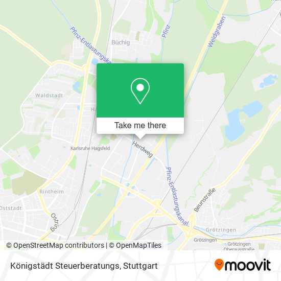 Königstädt Steuerberatungs map