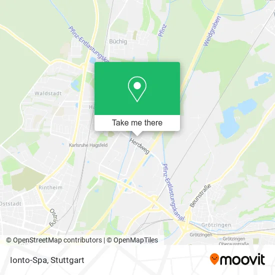 Карта Ionto-Spa