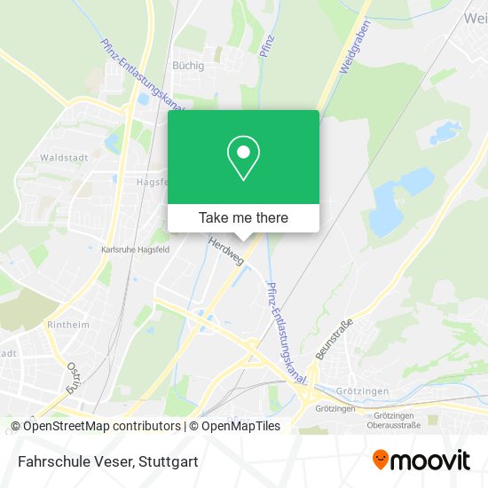 Карта Fahrschule Veser