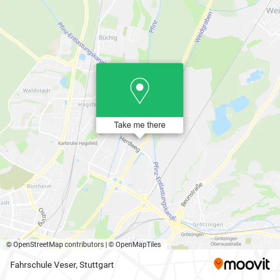 Карта Fahrschule Veser