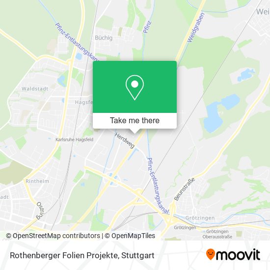 Rothenberger Folien Projekte map