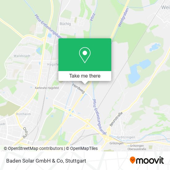 Карта Baden Solar GmbH & Co