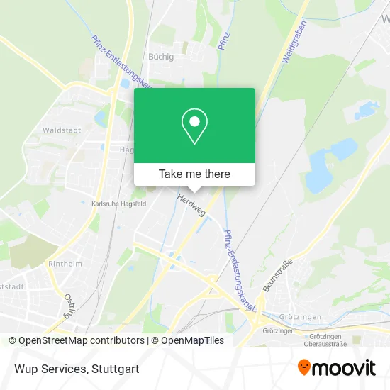 Карта Wup Services