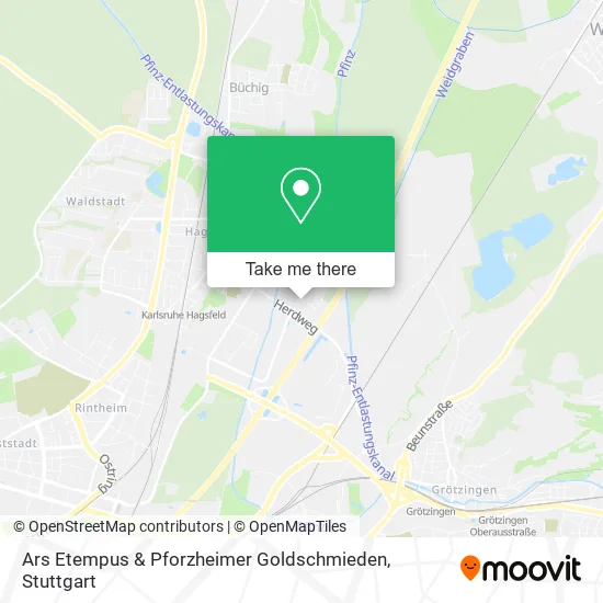 Карта Ars Etempus & Pforzheimer Goldschmieden