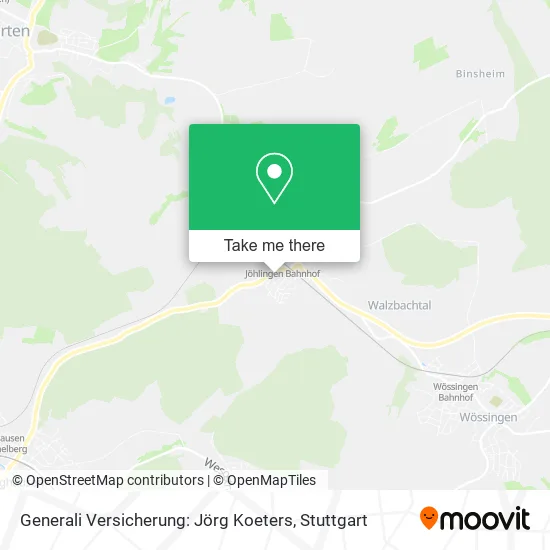 Карта Generali Versicherung: Jörg Koeters
