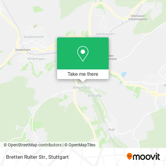 Карта Bretten Ruiter Str.