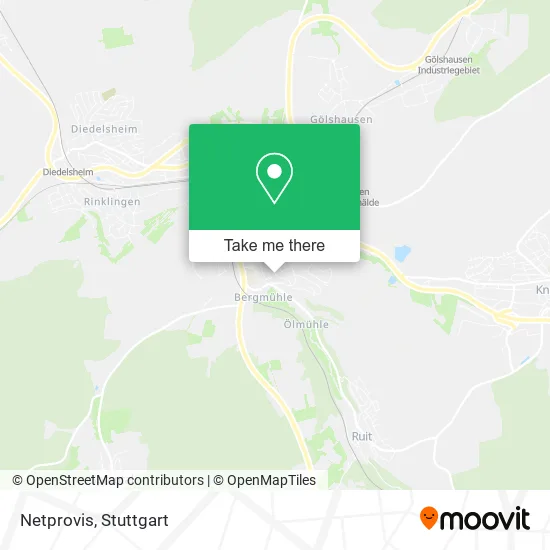 Карта Netprovis