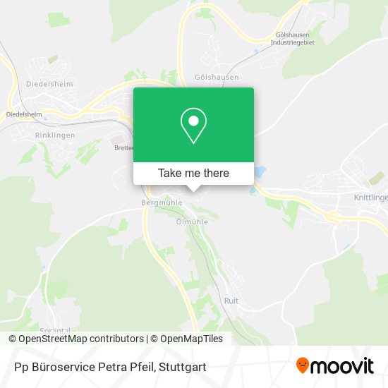 Pp Büroservice Petra Pfeil map