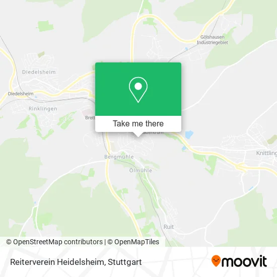 Карта Reiterverein Heidelsheim