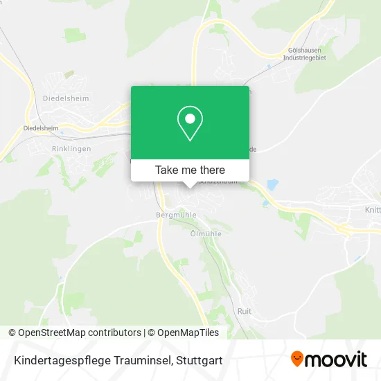 Карта Kindertagespflege Trauminsel