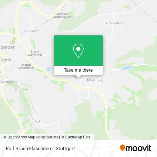 Rolf Braun Flaschnerei map