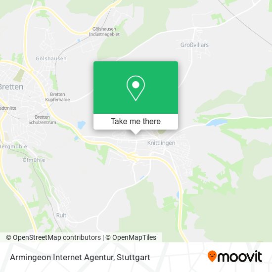 Armingeon Internet Agentur map