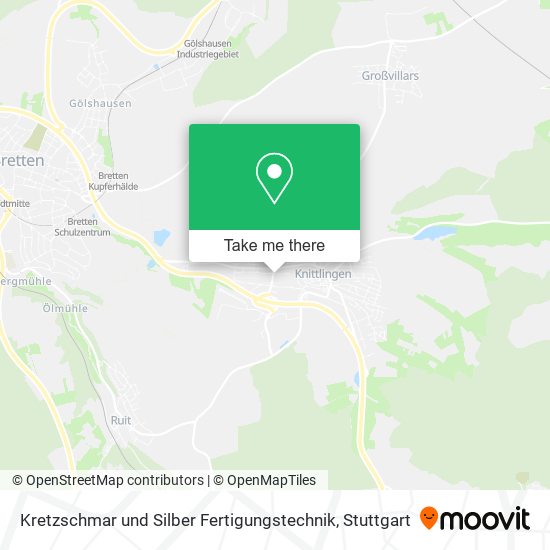 Kretzschmar und Silber Fertigungstechnik map