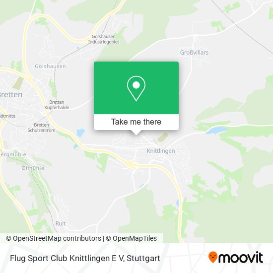 Карта Flug Sport Club Knittlingen E V