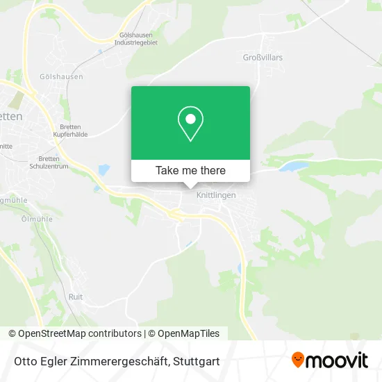 Карта Otto Egler Zimmerergeschäft