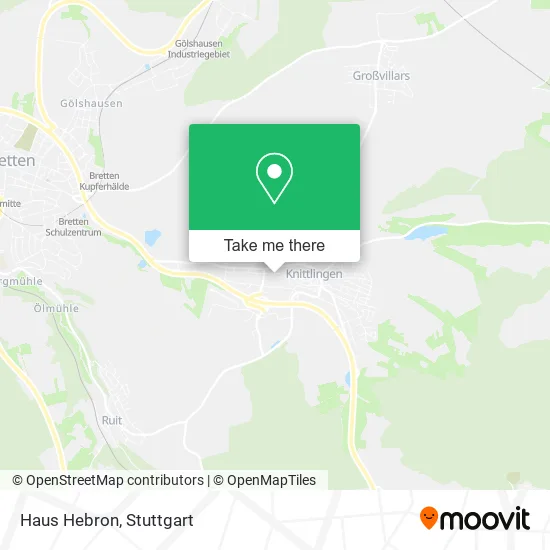 Карта Haus Hebron