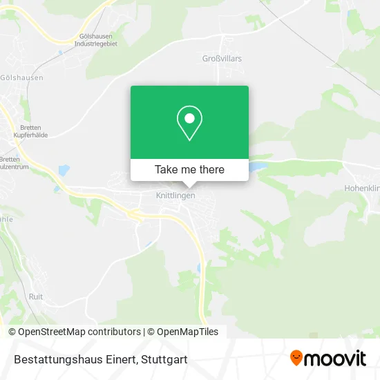 Карта Bestattungshaus Einert