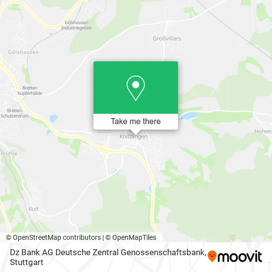 Карта Dz Bank AG Deutsche Zentral Genossenschaftsbank