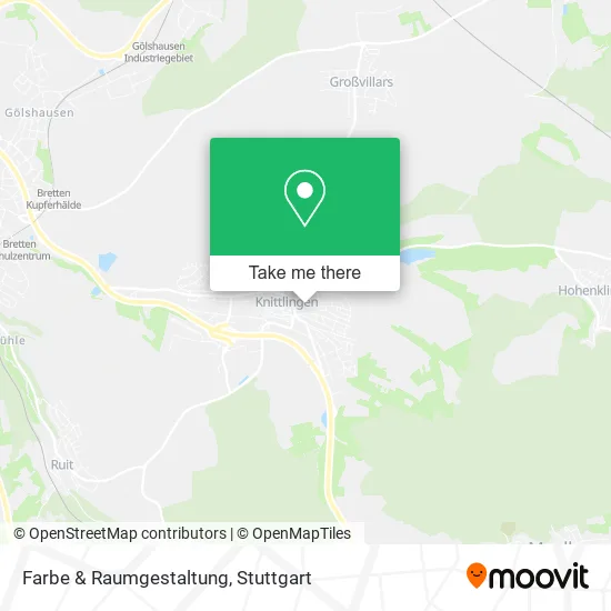 Карта Farbe & Raumgestaltung
