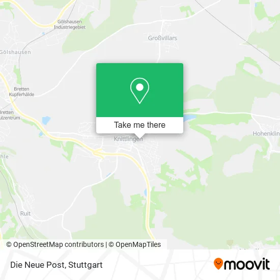 Карта Die Neue Post