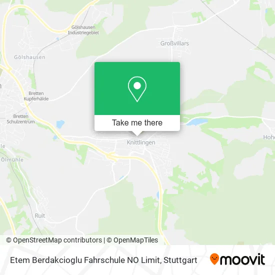 Карта Etem Berdakcioglu Fahrschule NO Limit