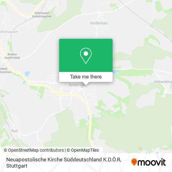 Neuapostolische Kirche Süddeutschland K.D.Ö.R map