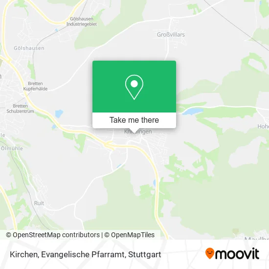 Карта Kirchen, Evangelische Pfarramt