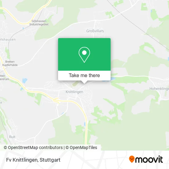 Карта Fv Knittlingen