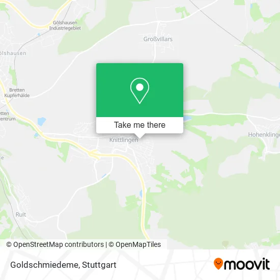 Карта Goldschmiedeme