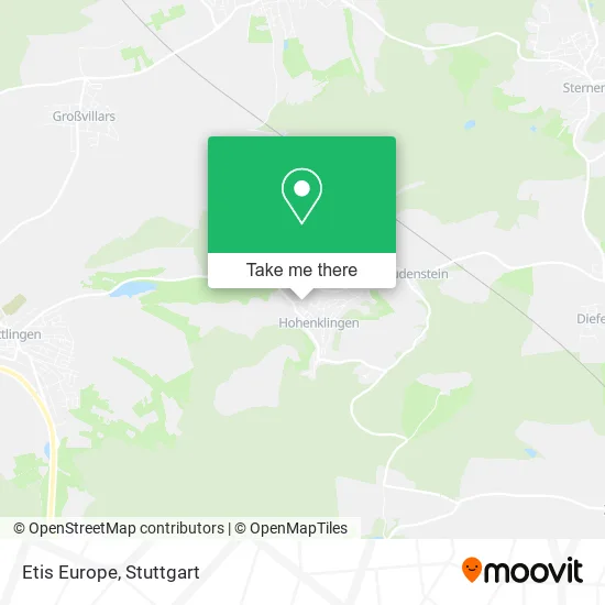 Карта Etis Europe