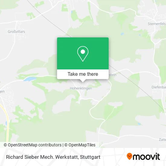 Карта Richard Sieber Mech. Werkstatt