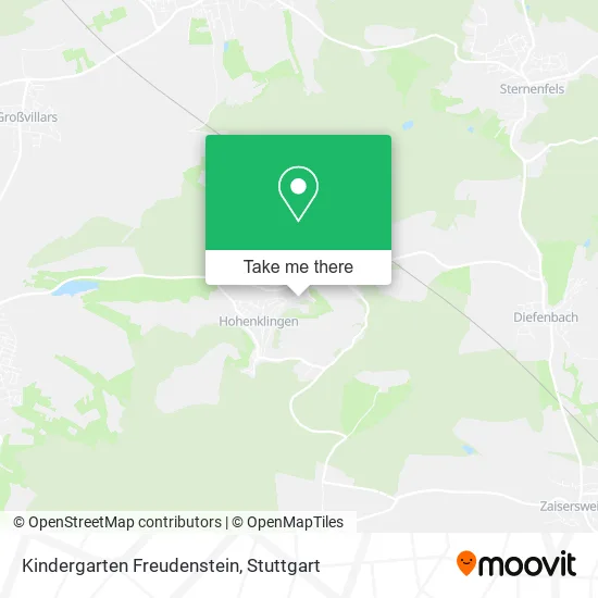 Карта Kindergarten Freudenstein