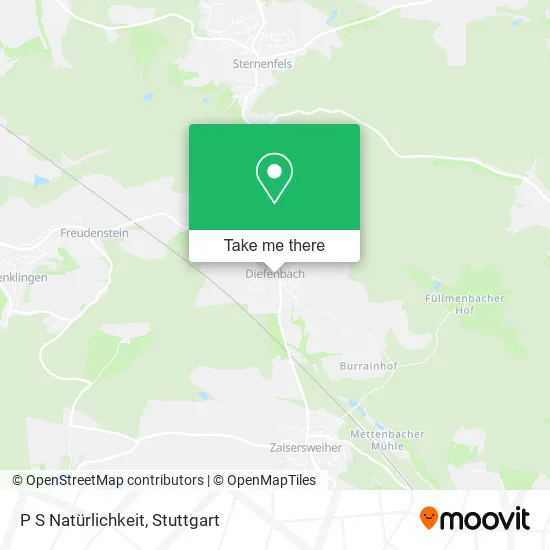 Карта P S Natürlichkeit