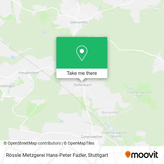 Карта Rössle Metzgerei Hans-Peter Fazler