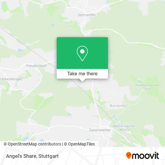 Карта Angel's Share