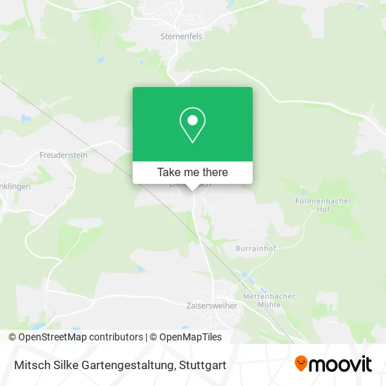 Карта Mitsch Silke Gartengestaltung
