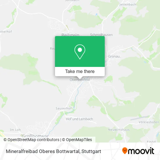 Карта Mineralfreibad Oberes Bottwartal