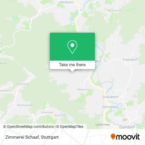 Карта Zimmerei Schaaf