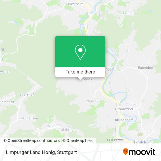 Карта Limpurger Land Honig