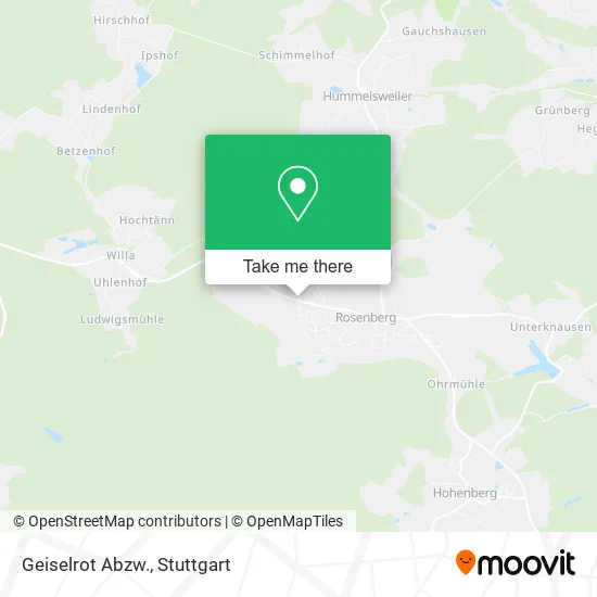 Карта Geiselrot Abzw.