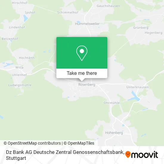 Карта Dz Bank AG Deutsche Zentral Genossenschaftsbank