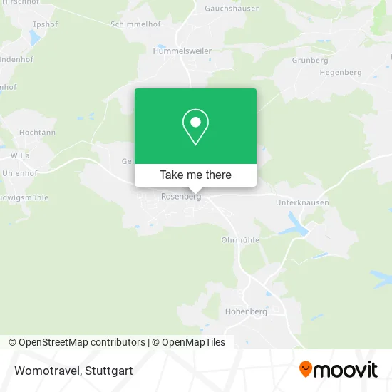 Карта Womotravel